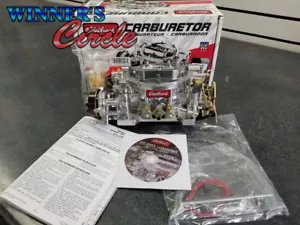 Edelbrock 1406 Carburetor Elect Choke 600 CFM Square Bore - Picture 1 of 9