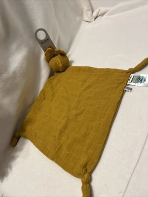 S073 Trixie Baby - Koala Mulltuch / Schmusetuch - Bliss Mustard - Neu