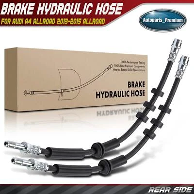 2x Manguera hidráulica de freno trasero izquierdo y derecho para Audi A4 allroad 2013-2015 allroad Foto 1 de 4