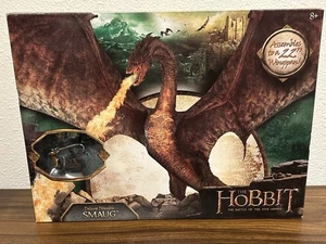 2014 The Hobbit Deluxe Poseable Smaug 22” wingspan. Bard The Bowman. Black Arrow - Picture 1 of 8