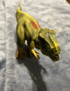 Schleich Green Tyrannosaurus Rex Dinosaur T-Rex Figure 11" Toy Movable Jaw 1D - Picture 1 of 7