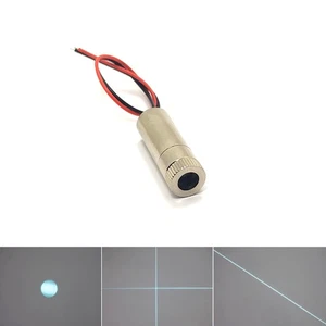 Módulo láser ajustable color azul cielo 488nm 5V fuente de luz experimento de investigación - Imagen 1 de 8