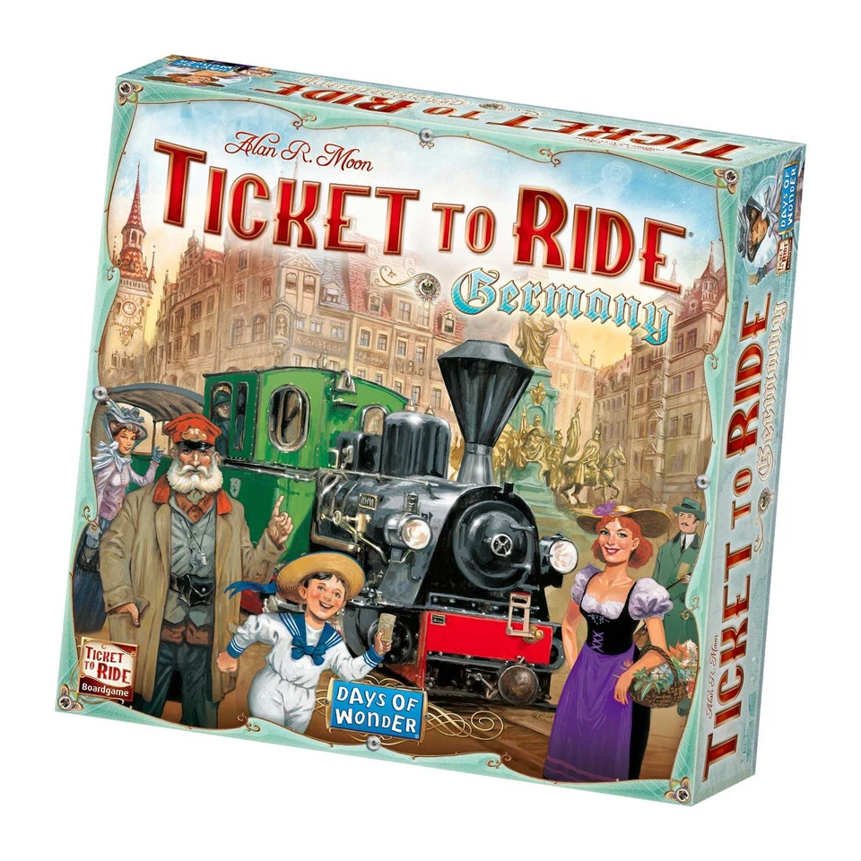Days Of Wonder   Ticket To Ride Germany Board Game   Ages 8+   For 2 To 5 Player - Image 1 of 1