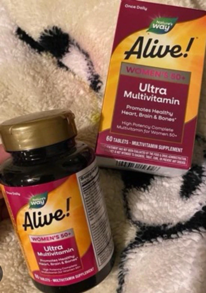 Nature’S Way Alive! Women’S 50+ Ultra Potency Complete Multivitamin, High Potenc - Image 1 of 1
