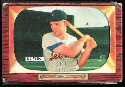 Harvey Kueen 1955 Bowman A #132 Detroit Tigers - Изображение 1 из 2