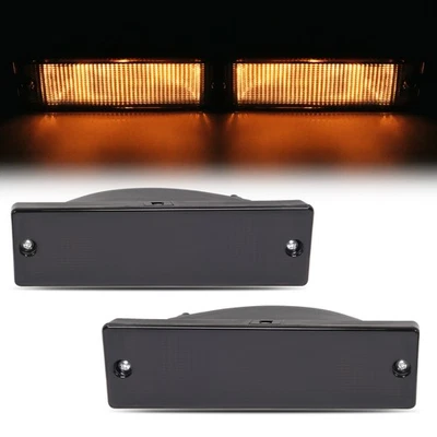 Front Corner Turn Signal Lights For Nissan D21 Pickup 88-95 Pathfinder 95-97 Foto 1 de 4