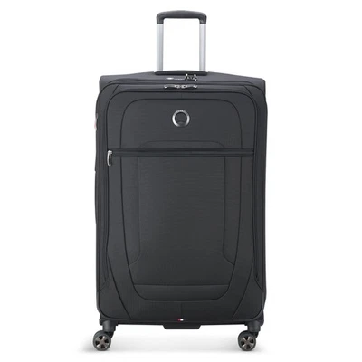 Helium DLX Softside Expandable Luggage with Spinner Wheels, Black, Checked-La... - Image 1 of 4