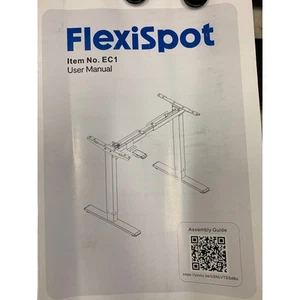 Flexispot Stehpult RAHMEN höhenverstellbar Controller schwarz EC1B-V3 LESEN - Bild 1 von 9