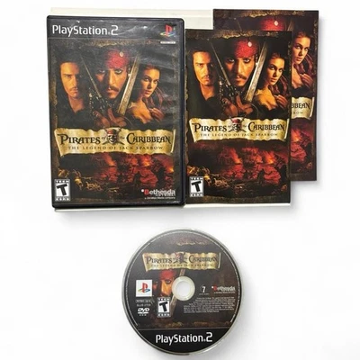 Piratas del Caribe: La Leyenda de Jack Sparrow Sony PlayStation 2 PS2 CIB Foto 1 de 4