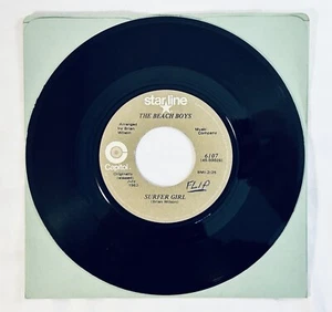 The Beach Boys (Little Deuce Coupe/Surfer Girl) 7" [Capitol/Star Line, 1972] En muy buen estado+ - Imagen 1 de 12