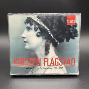 Kirsten Flagstad Vol 3 Live Performances 1948-1957 SIMAX 3x CDs - Picture 1 of 6
