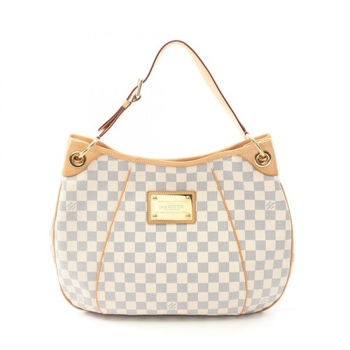 LOUIS VUITTON（LV） Borsa a tracolla Louis Vuitton Garriella PM N55215 Damier pelle azzurra bianca usata
