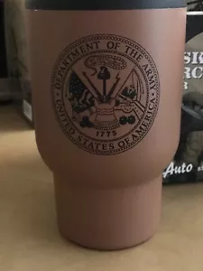 ARMY Operation Enduring Freedom 16 oz Stainless Coffee Mug Security Task Force - Picture 1 of 12