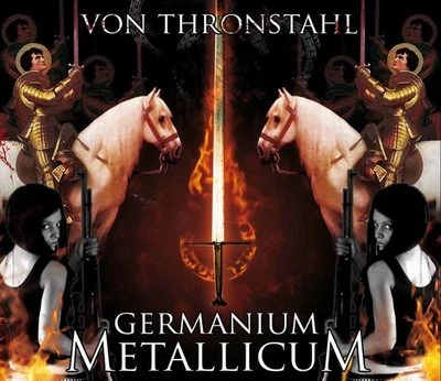 VON THRONSTAHL - GERMANIUM METALLICUM CD  Death in June Blutharsch Blood Axis - Bild 1 von 2