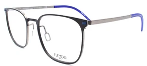 Gafas para hombre Flexon B2029 034 metal oscuro 53-20-145 titanio flexible - Imagen 1 de 3