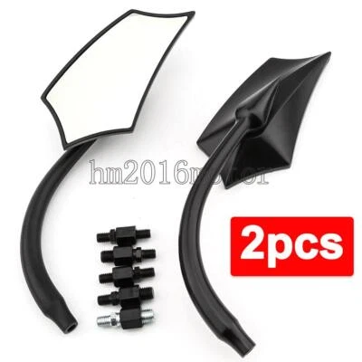 Espejos retrovisores para motocicleta aptos para Honda Shadow VT 600 700 750 1100 VT1300 Foto 1 de 4
