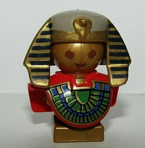 Playmobil Busto Faraone Egiziano Rosso Dorato in Miniatura - Faraone Egitto - C15 - Foto 1 di 3
