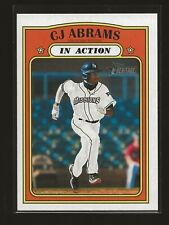 CJ ABRAMS 2021 Topps Heritage Minor League Base Card Missions Padres (#184)