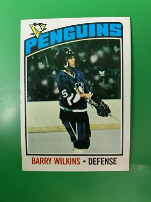 1976-77 Topps Barry Wilkins Pittsburgh Penguins #102 - Image 1 of 2