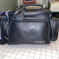 Vintage Ambico Soft Camcorder Camera Travel Case Bag Shoulder Strap Used