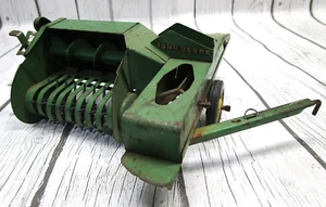 Vintage Eska Ertl 1/16 John Deere Hay Baler 1950s Metal Farm Toy - Picture 1 of 8