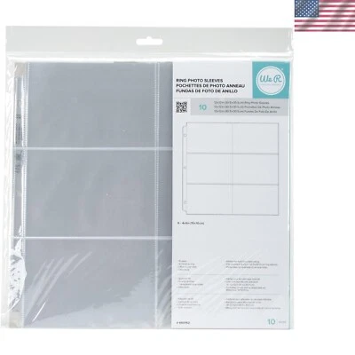 Fundas para fotos Archival-Safe 12x12 - Protección para documentos sin ácido, paquete de 10 Foto 1 de 4