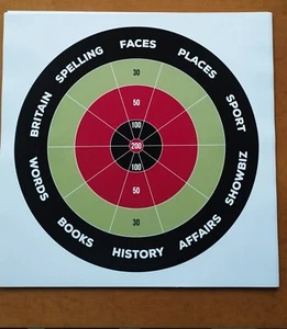 Bullseye Dartboard, Templates For The Spirit Of Bully At Home. Darts Board Cover - Picture 1 of 6