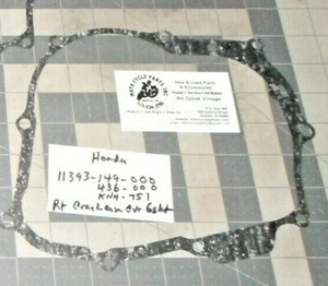 HONDA XR75 11393-KN4-751 RIGHT CASE COVER GASKET 1 QUANTITY OEM FREE SHIPPING - Bild 1 von 1