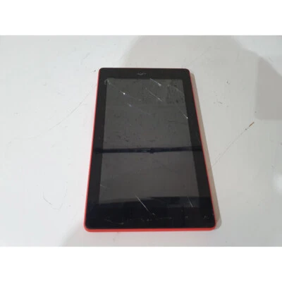 Amazon Fire 7 SR043KL Red Bluetooth 7.0" LCD Display 2MP 1GB+8GB Android Tablet - Image 1 of 4