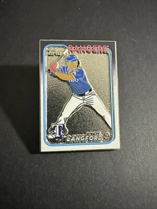 2024 Topps Update Exclusive Wyatt Langford Pin Rangers - Picture 1 of 2