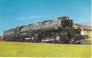 Vintage Minnesota Railroad Postcard Two Harbors Mallet Locomotive 221 - Picture 1 of 2