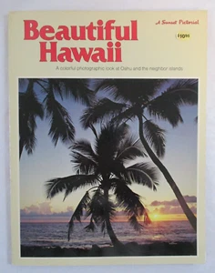 Beautiful Hawaii A Sunset Pictorial Soft Cover 1985 David E. Clark Editor - Picture 1 of 13