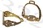 Baroque Stylian-Beautiful Botanically Inspired Portuguese Baroque Royal Stirrups