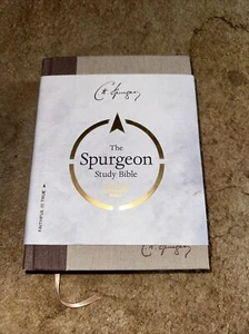 CSB Spurgeon Study Bible, Brown/Tan Cloth over Board by C. S. B. Bibles - Picture 1 of 5