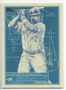2024 Topps Series 1 - Superstar Blueprint Blue #SB-10 Vladimir Guerrero Jr. - Picture 1 of 2