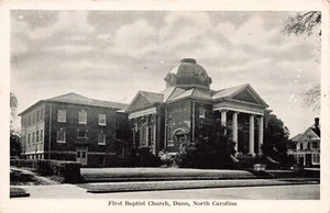 NC-Dunn, North Carolina First Baptist Church c1940's A40 - Picture 1 of 2