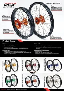 HAAN WHEELS Vorderrad Räder Radsatz Wheel Motocross Enduro EXCEL REX MX front - Bild 1 von 2
