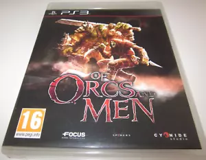 OF ORCS AND MEN-SONY PS3-ITALIANO-COME NUOVO-COMPLETO-RARITA' DA COLLEZIONARE - Foto 1 di 5