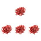 600 Pcs Funny Trick Treat Toy Fake Blood Worms Artificial Bait Bionic