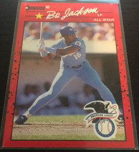 1990 Donruss- Bo Jackson - All Star - #650 - Kansas City Royals