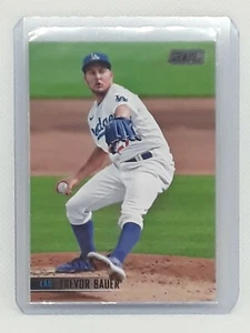 Trevor Bauer 2021 Topps Stadium Club - BLACK FOIL #249 - Los Angeles Dodgers - Picture 1 of 2