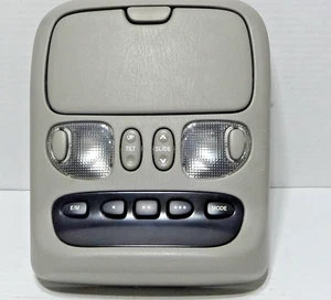 2001-2006 Toyota Sequoia Tundra Overhead Console Map Light Gray - Picture 1 of 11