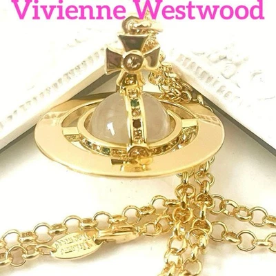 Vivienne Westwood Small Orb Gold Necklace Excellent Condition From Japan - Image 1 of 4