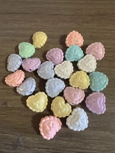 Menge 20 Harz Herz Perlen  - Bild 1 von 1