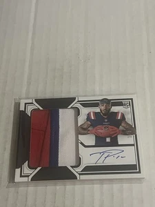 2024 Panini National Treasures Ja’Lynn Polk RC Rookie Patch Auto RPA 1/5 Jersey # - Bild 1 von 2