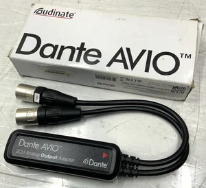 Audinate Dante AVIO 2-Channel Analog Input Adapter | ADP-DAI-AU-2X0 - Picture 1 of 5