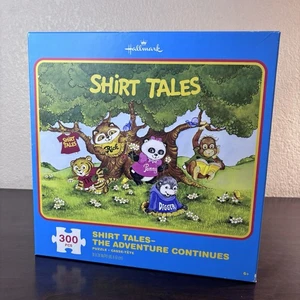Hallmark Shirt Tales Puzzle ADVENTURE CONTINUES  300 Piece 18"x24" XL Sealed Bag - Picture 1 of 8