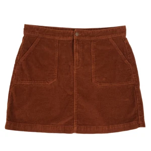 Dip Corduroy Mini Skirt Size 16 Brown Retro Utility Autumn Core Rustic Chic - Picture 1 of 8