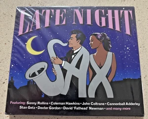 VARIOUS - Late Night Sax - 2 CD - **BRAND NEW/STILL SEALED** Free Shipping - Foto 1 di 2