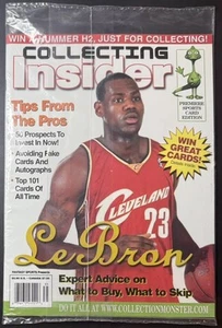 Rivista Lebron James Collecting Insider 2003-04 mai aperta - Foto 1 di 2
